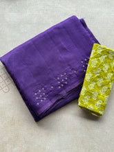 Shambhavi - Pure Kota Saree with Mirror Detailings