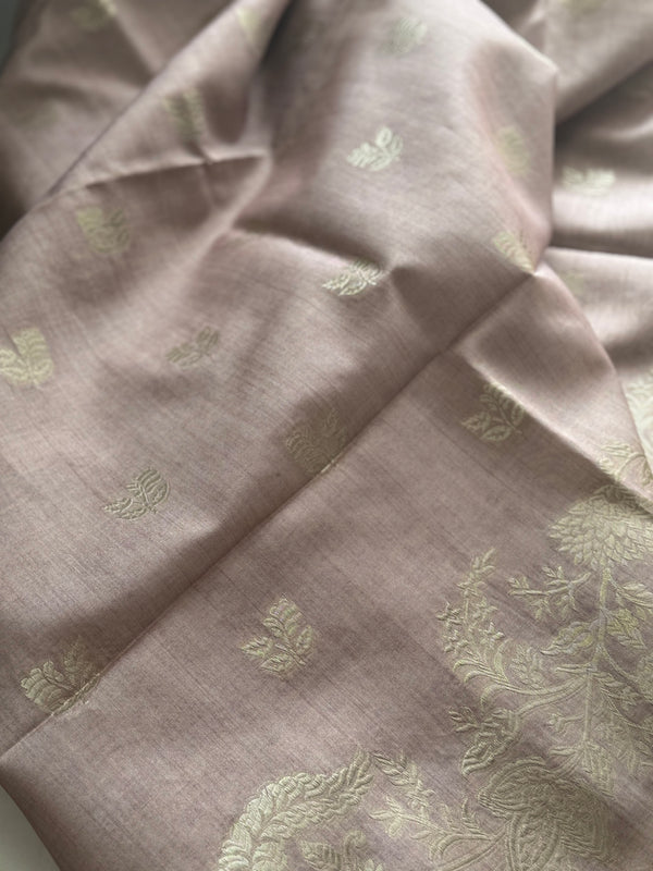 Pastel Semi Linen Saree