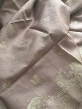 Pastel Semi Linen Saree