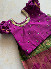 Kids Crop Top and Skirt - Pongal Collection