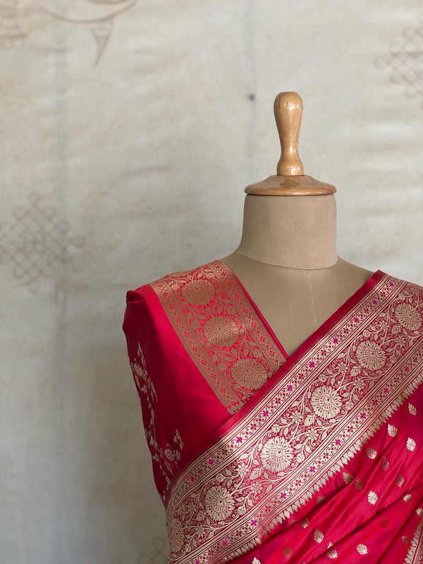Kadhambari - Pure Mushru Banarasi Saree