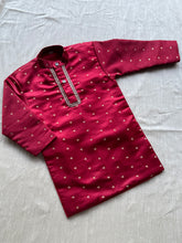 Milan - Raw Silk Kurta With Pants