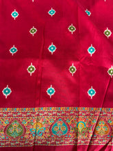 Ikkat Inspired Soft Silk Saree