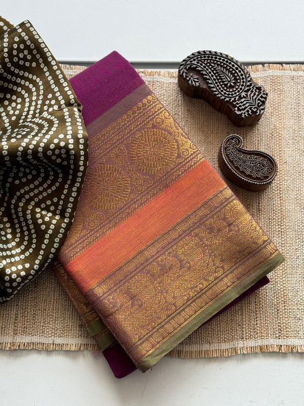 Chettinad Cotton Saree - Diwali Collection