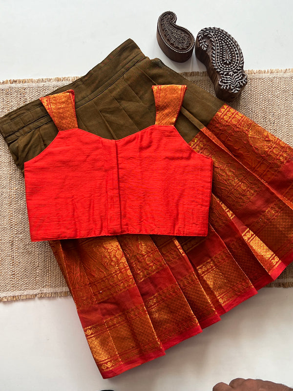 Crop top and skirt - Diwali Collection