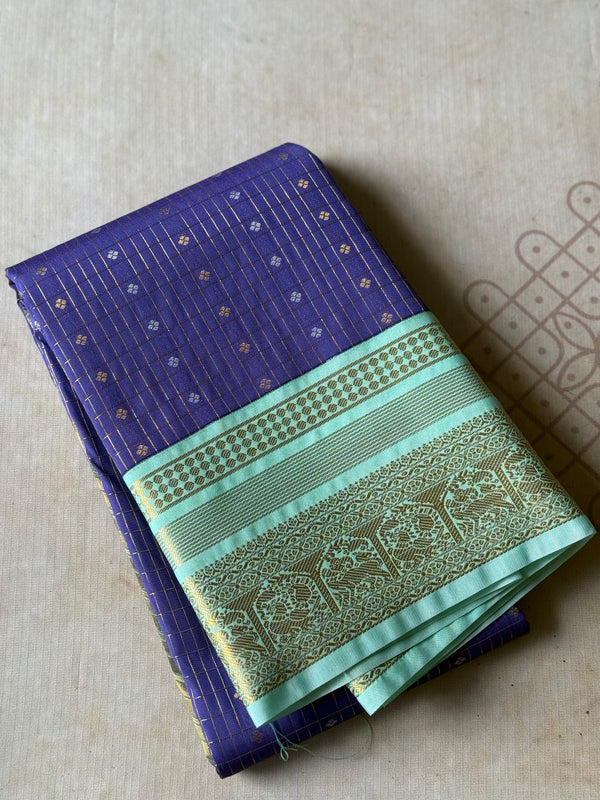 Semi Kanchi Silk Saree