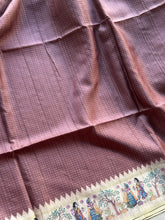 Madhubani - Hand-Painted Madhubani Inspired Tussar Saree
