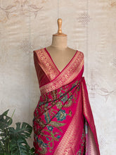 Subhadra - Kalamkari Inspired Embroidery Saree