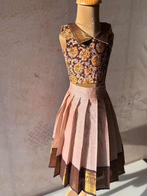Dheerga- Crop top and skirt