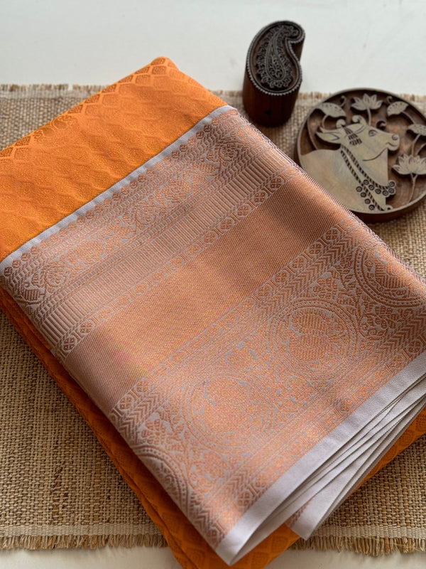 Semi Kanchi Silk Saree