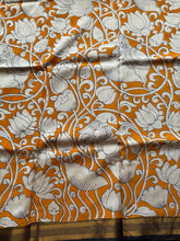 Mangalgiri Pen Kalamkari Saree