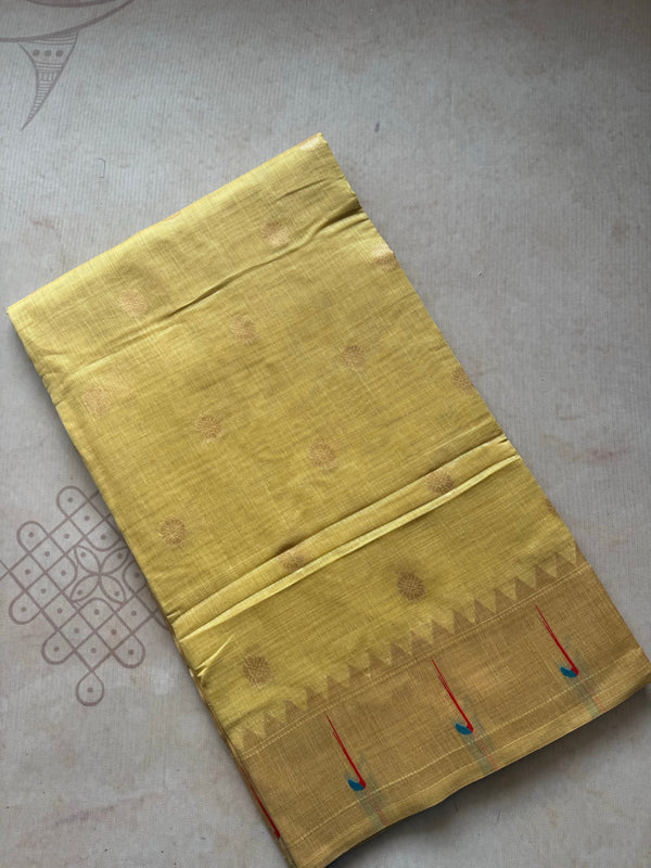 Linen Paithani