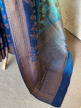 Nityasri - Ombre Khaddi Georgette Saree With Jaal Detailings