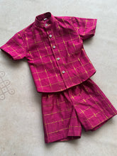 Mayuran Boys Shirt & Trouser Set — South Indian Traditional Ethnic Wear Festive Edit