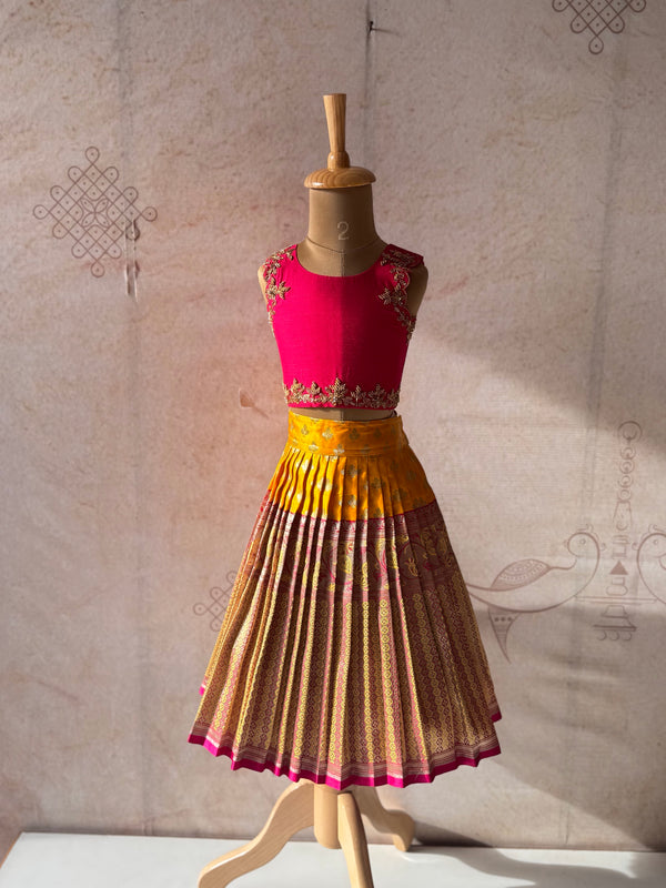 Esha - Crop Top and Skirt Occasion Edit
