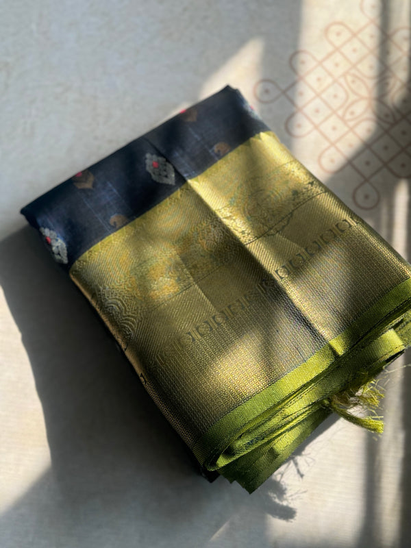 Mangalgiri Semi Silk Cotton Saree