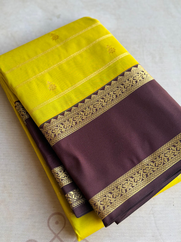 Semi Kanchi Silk Saree