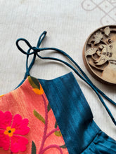 Kids Girl Dress - Paithani x Tussar Silk