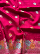 Nijaruna - Pure Matka Silk Saree With Meenakari Floral Weaving