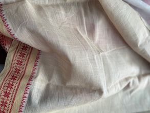 Kadhi Cotton Saree with Kalamkari Print