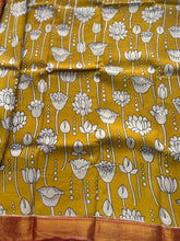 Mangalgiri Pen Kalamkari Saree