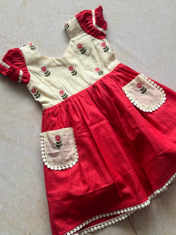 Soft Cotton Kids Frock