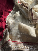 Pure Silk Tissue Georgette Saree