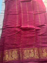 Nayanam – Zari Kattam Navy Sungudi Cotton Saree