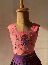 Brocade Crop Top and Skirt