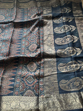 Dola Silk Zari Border Saree