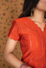 Dwaraka - Raw Silk 3-Piece Suit Set with Kalamkari Dupatta