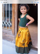 Kids Crop Top and Skirt- Festive Collection Express