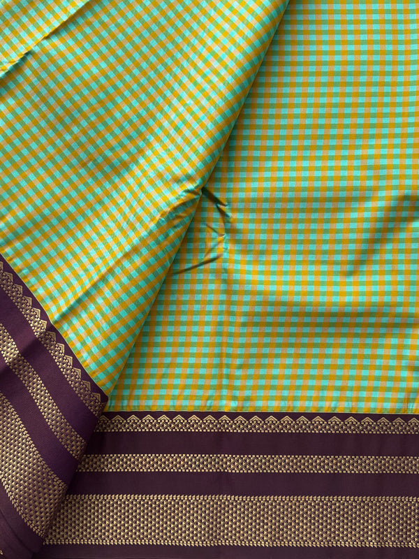 Semi Kanchi Silk Saree