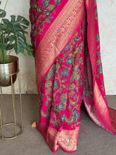 Subhadra - Kalamkari Inspired Embroidery Saree