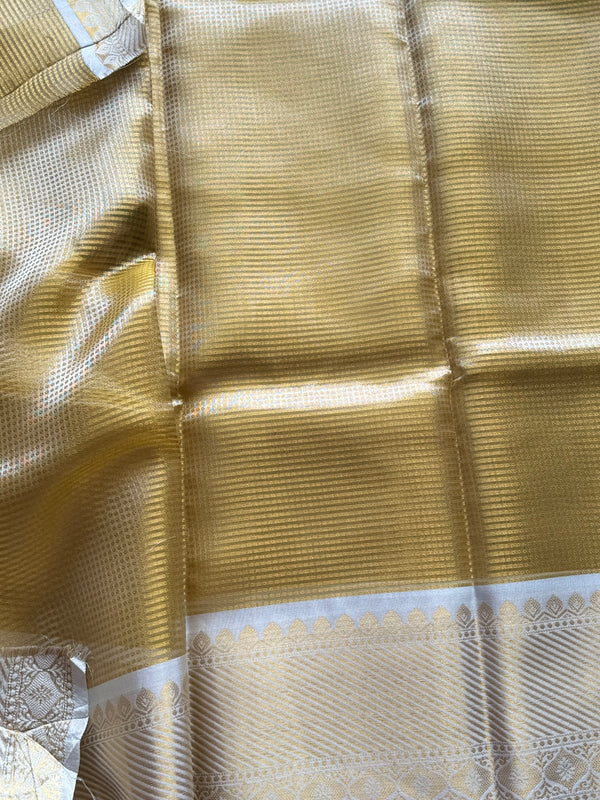 Semi Kanchi Tissue Saree