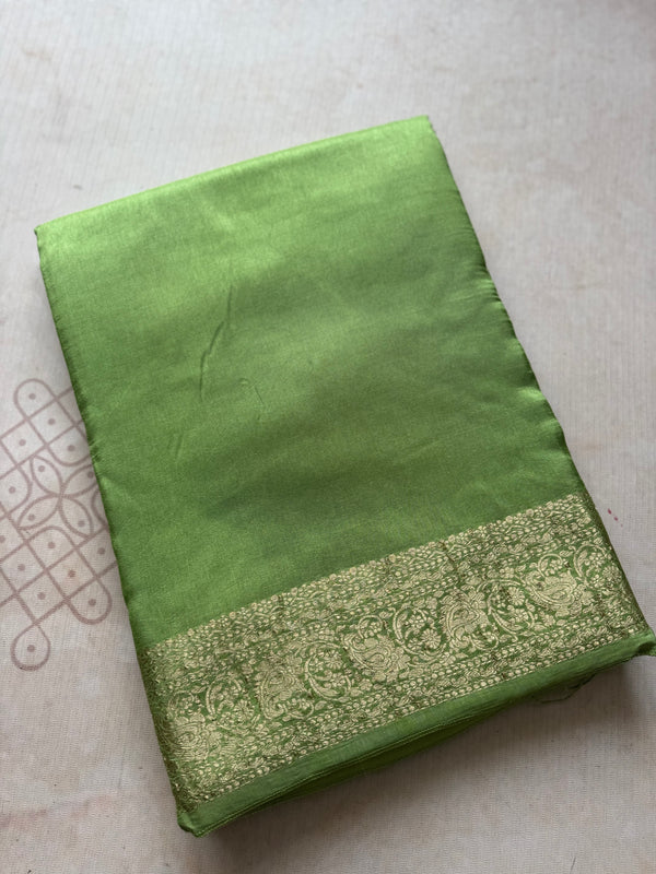 Dola Silk Zari Border Saree