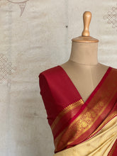 Semi Kanchi Silk Saree