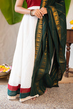 Madhavi - Anarkali Dress with Dupatta Onam Edit