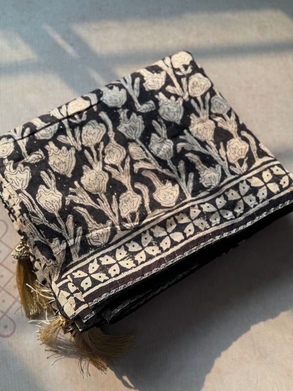 Chanderi Kalamkari Saree