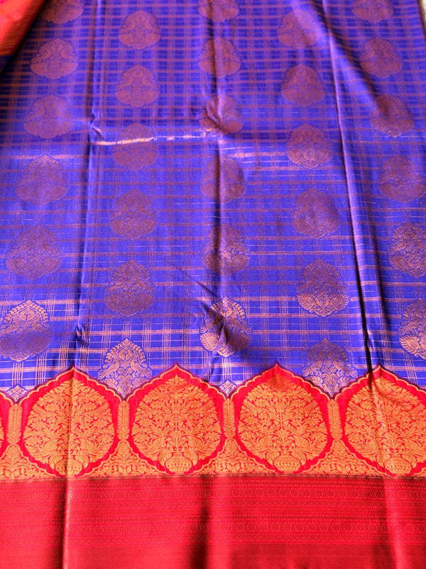 Semi Kanchi Silk Saree