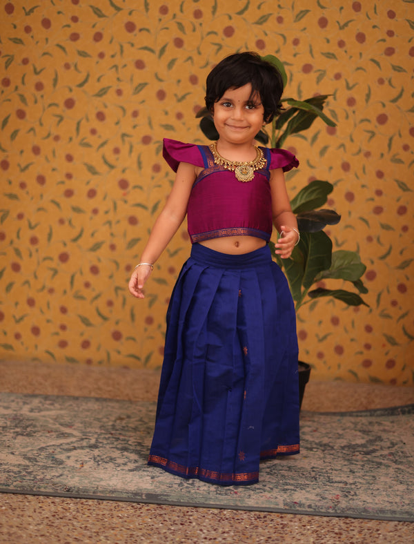 Aakriti - Crop top and skirt
