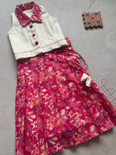 Megha - Crop top and skirt