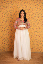 Saundarya - Georgette Anarkali Maxi Dress Onam Edit