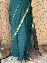 Mul Cotton Saree With Zari Accents