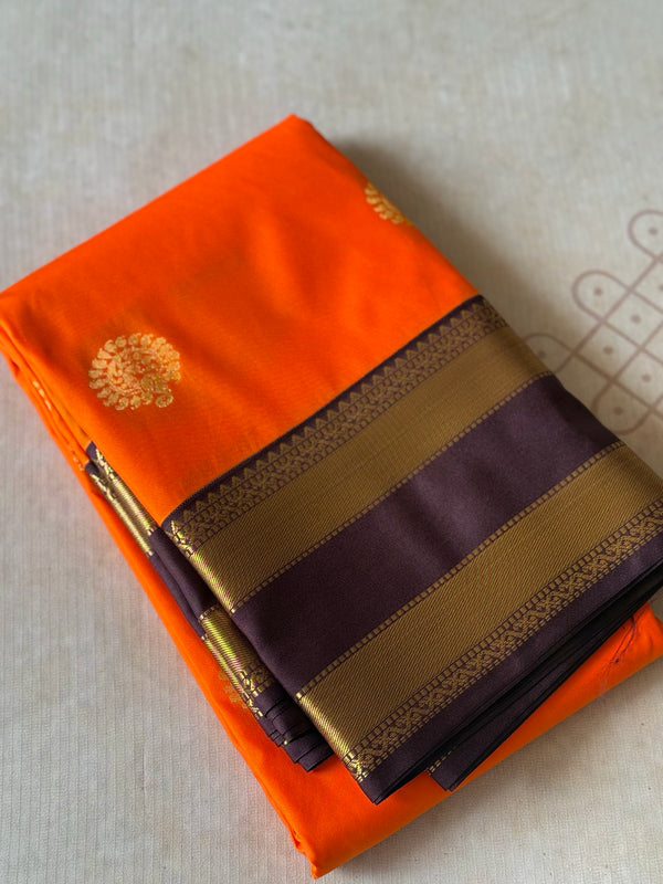 Semi Kanchi Silk Saree