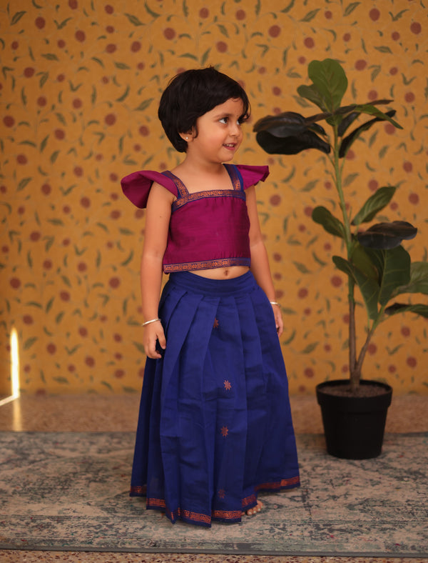 Aakriti - Crop top and skirt