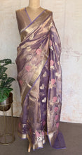 Pure Molten Gold Tissue Saree