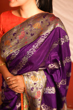 Nirvi - Banarasi semi silk