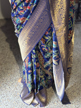 Patola Saree With Pure Kalamkari Appliqué Work
