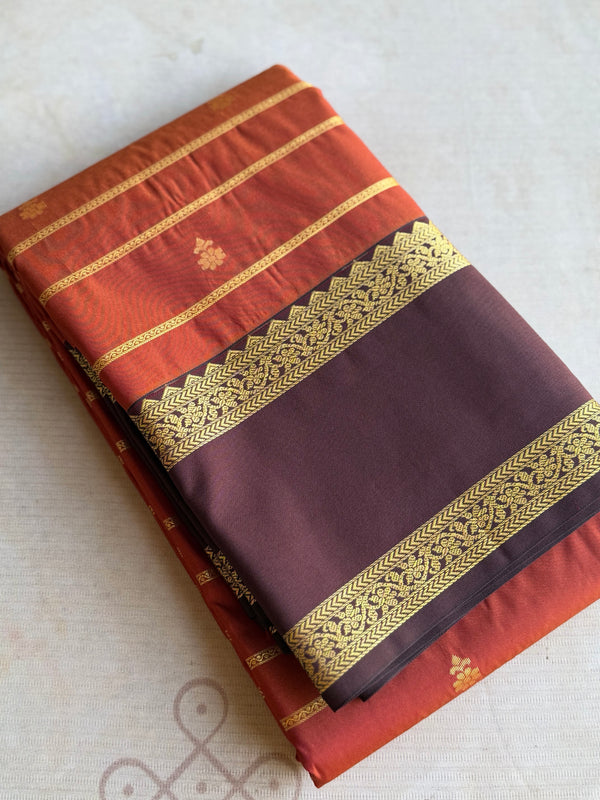 Semi Kanchi Silk Saree